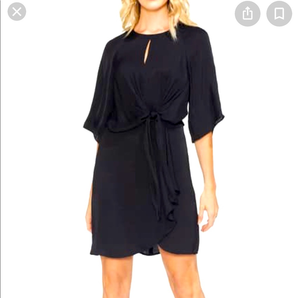 Vince Camuto Drape Sleeve Shift Dress